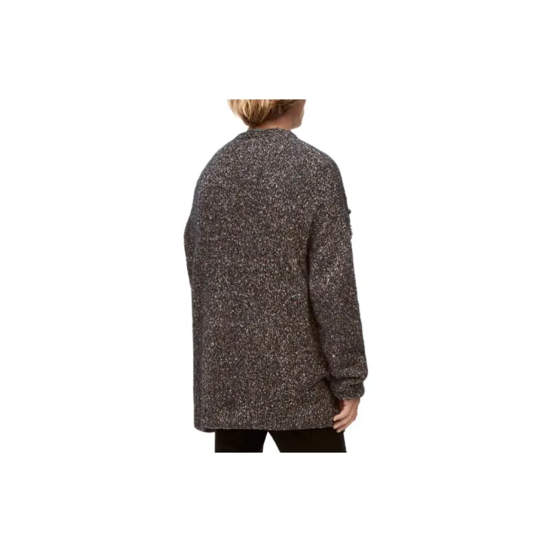 LOEWE X Howl's Moving Castle Cashmere Sweaters Unisex Dark Gray-2