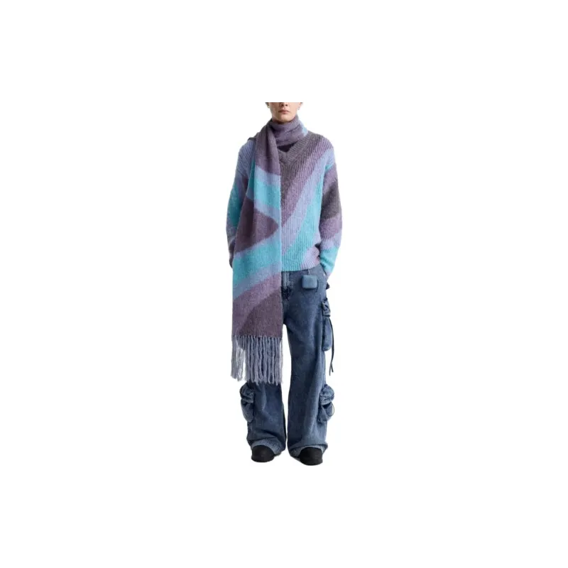 ZARA x MAISON SPECIAL FW23 Knitwear Men's Light Purple-2