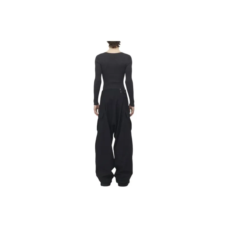 Alexander McQueen Pleated Cargo Trousers-2