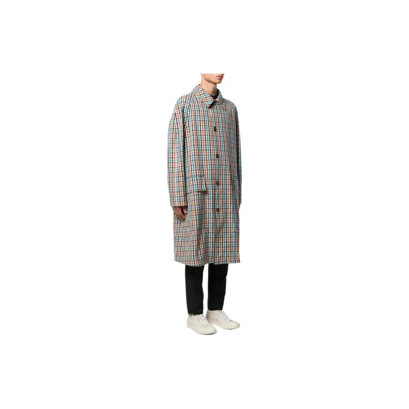 Vivienne Westwood Vichy Print Trench Coat-2