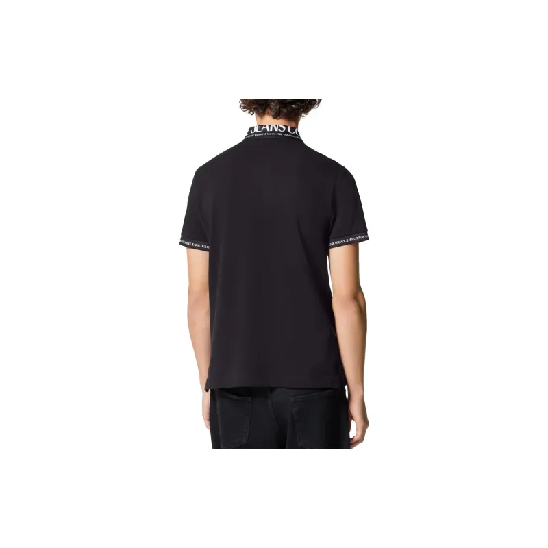 VERSACE JEANS COUTURE Polo Shirt Men's Black-3