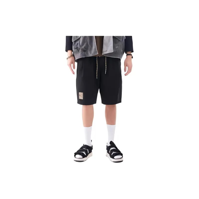 GOLDLION Casual Shorts Men's Black-2