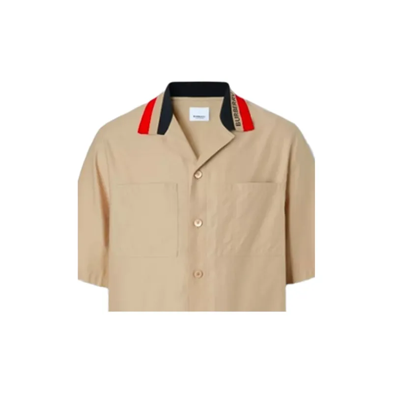 Burberry Shirts Men Ecru-5