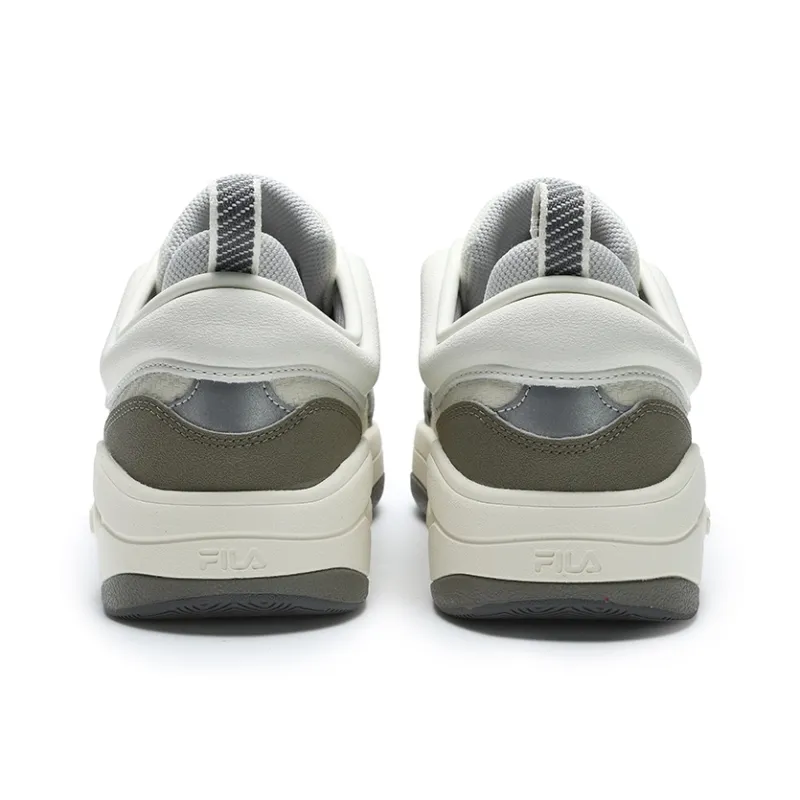 FILA MIX 2 Slip Resistant Low Top Skateboard Shoes Men's White-4