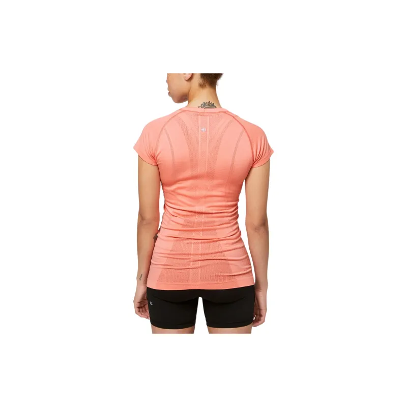 Lululemon Raglan Sleeve T-Shirt Women's Coral Pink-1