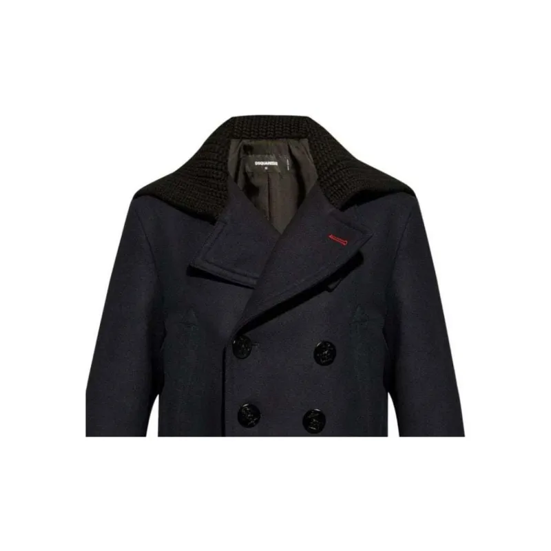 DSQUARED 2 Double Breasted Coat-4