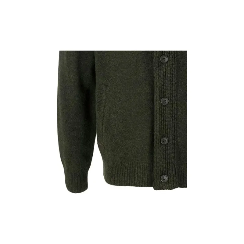 BARBOUR High Neck Button Up Cardigan-3