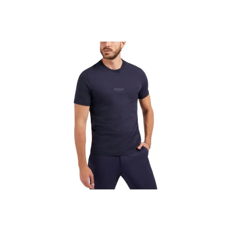 GUESS Regular Fit T-shirt T-Shirt Men's Blue-2