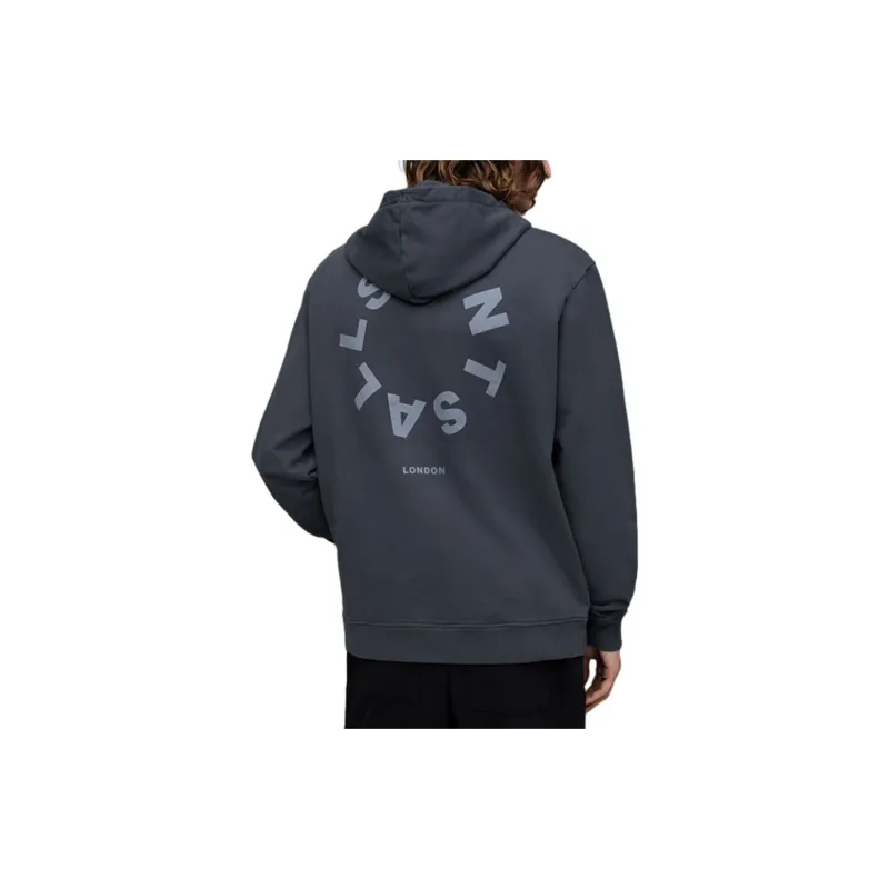 ALLSAINTS FW23 Sweatshirt Men's Gray Blue-2