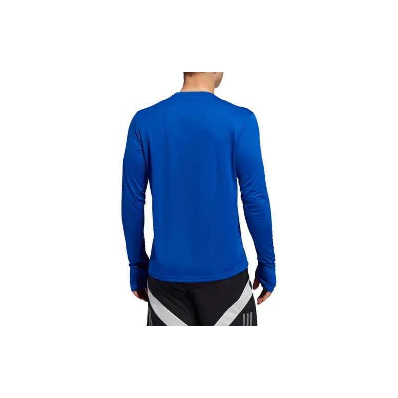 Adidas T-Shirts Men Collegiate Blue-3