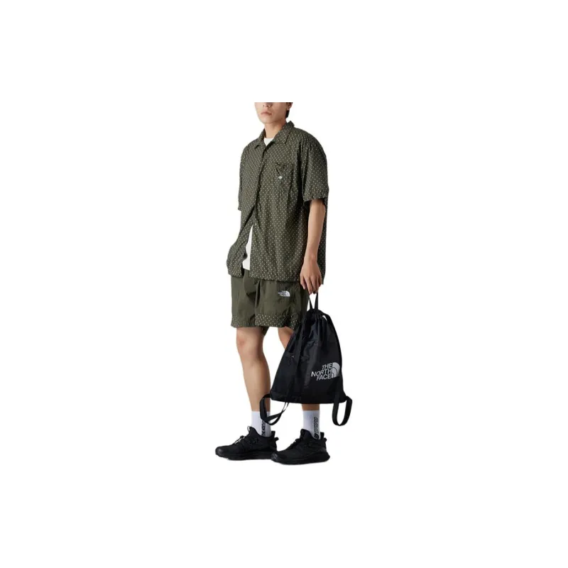 THE NORTH FACE Shirt Men's Gray Brown Green-2