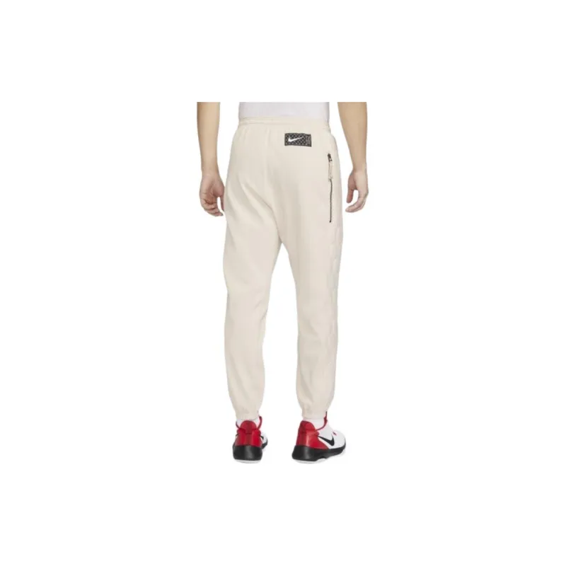 Nike Knitted Sports Pants Men's Light Brown-4
