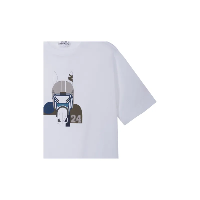 HERMES SS23 T Shirt Men's White-4