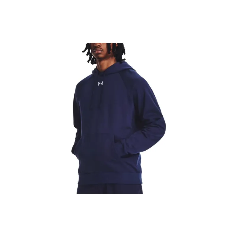 Under Armour Rival Fleece Sweatshirts Men Navy Blue-3
