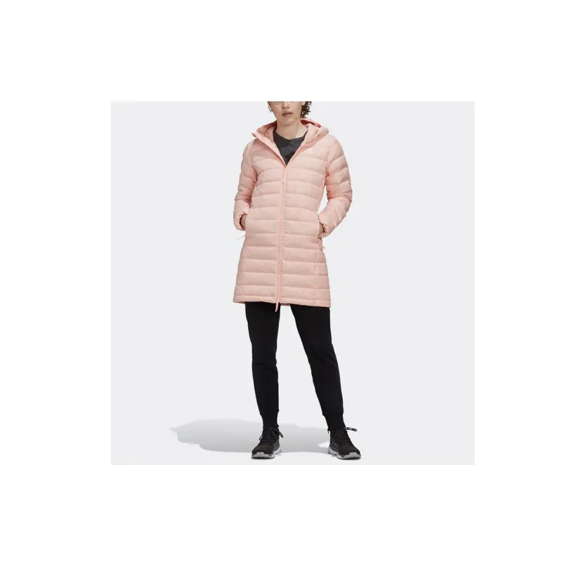 Adidas Down Jacket Women's Hazy Coral Pink-4