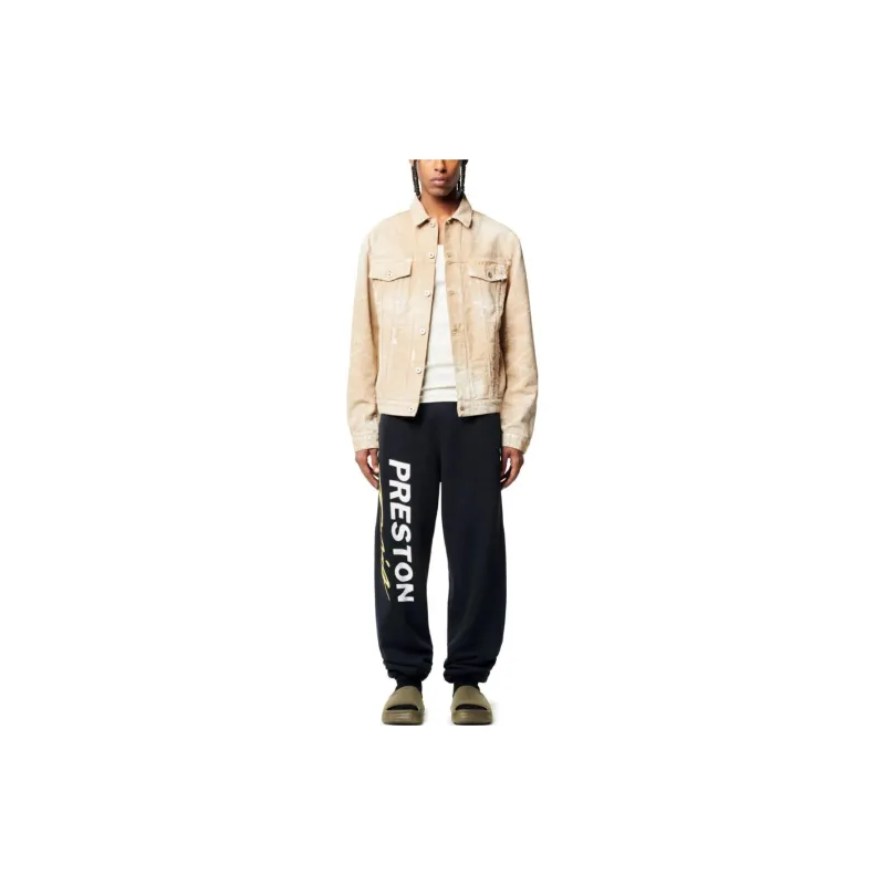 HERON PRESTON Paint splatter Denim Shirt Jacket-2