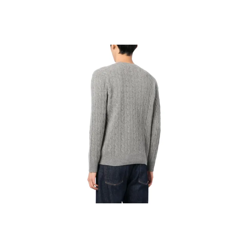 Polo Ralph Lauren Pony Embroidered Cable Knit Jumper-4
