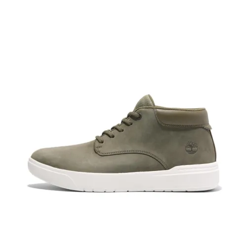 Timberland Support Mid Top Skateboard Shoes Men's Dark Green
