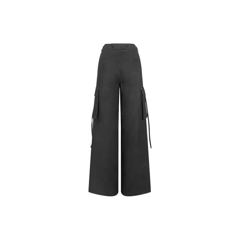 WooHa Cargo Pants Women's Dark Gray-1