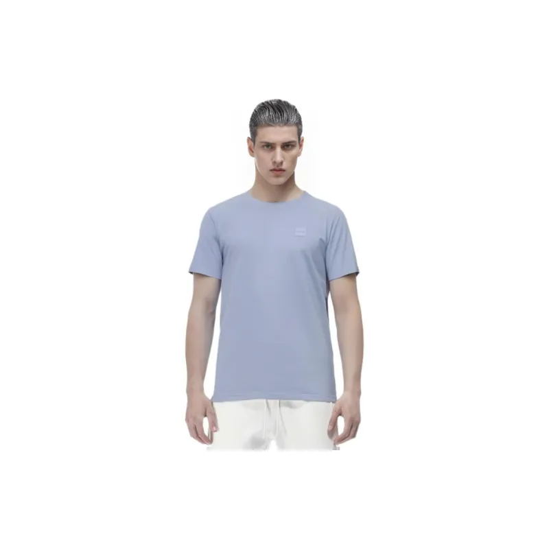 HUGO BOSS T-Shirts Men Light Blue-6