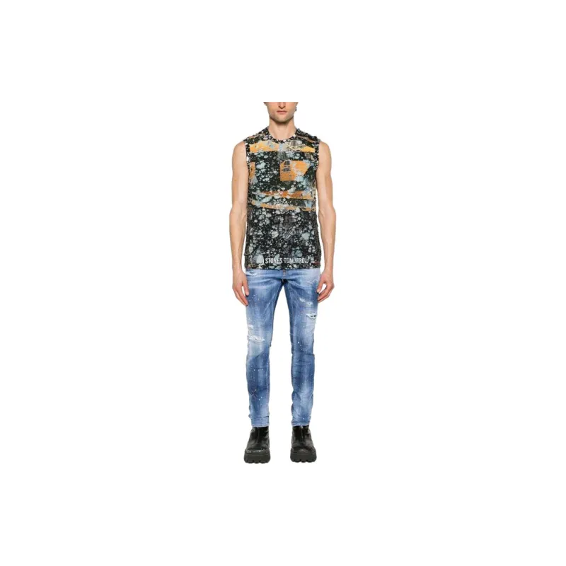 Dsquared2 Cool Guy Distressed Skinny Cut Jeans-1