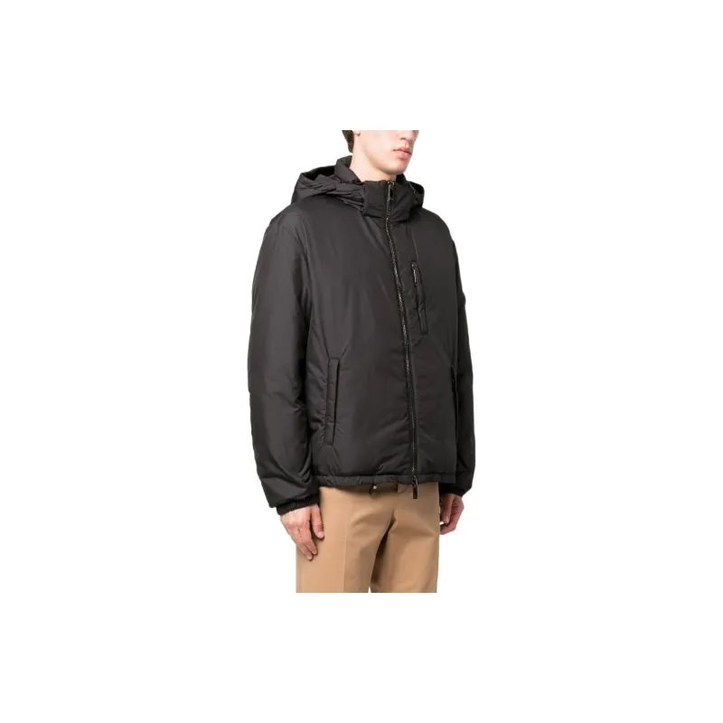 GIORGIO ARMANI Hooded Blouson With Goose down Padding Asv-3