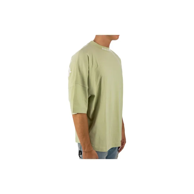 PALM ANGELS T Shirts Men Green-3