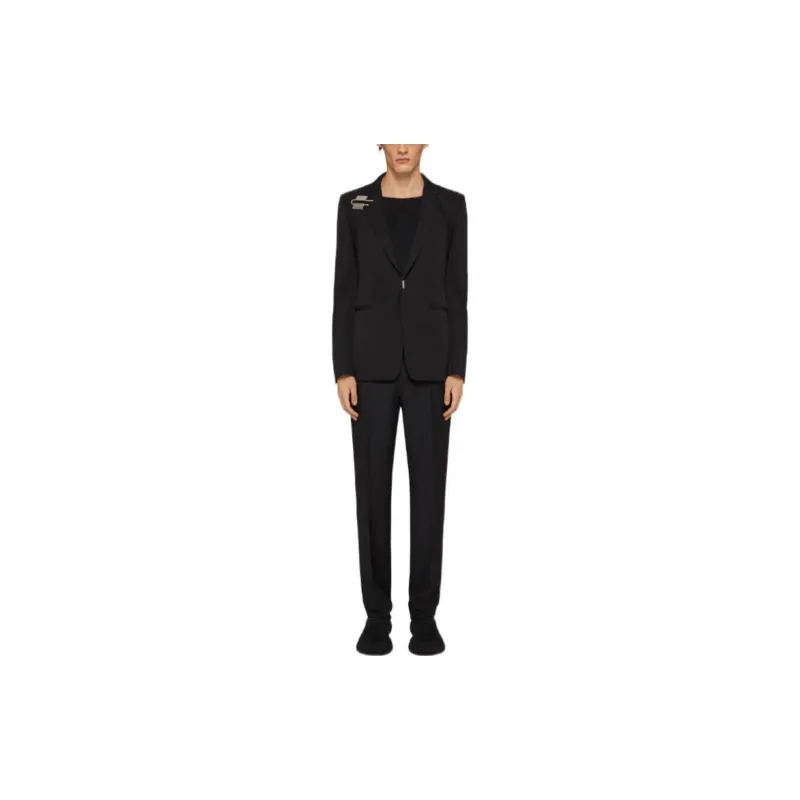 Givenchy U Lock Buckle Single Breasted Blazer-1