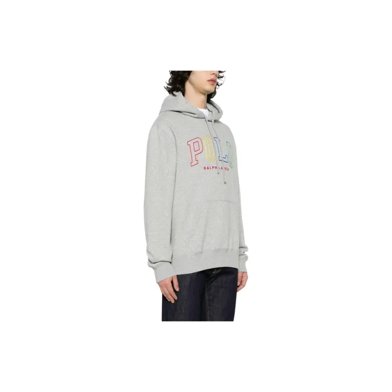 Polo Ralph Lauren Logo Embroidered Drawstring Hoodie-3