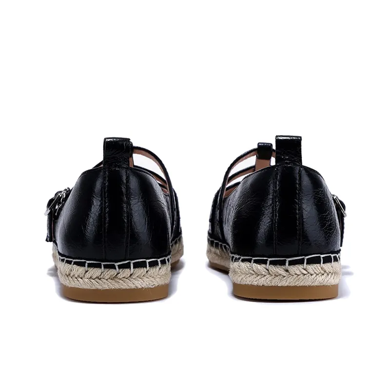 BELLALILY Flat Shoes Espadrilles Women's-9