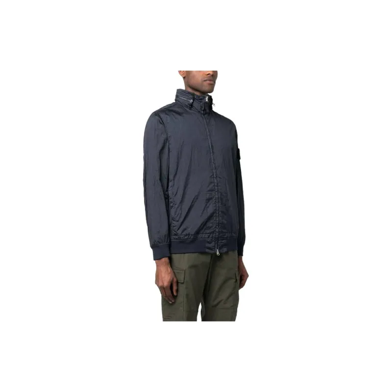 STONE ISLAND Compass logo Zip up Windbreaker-2
