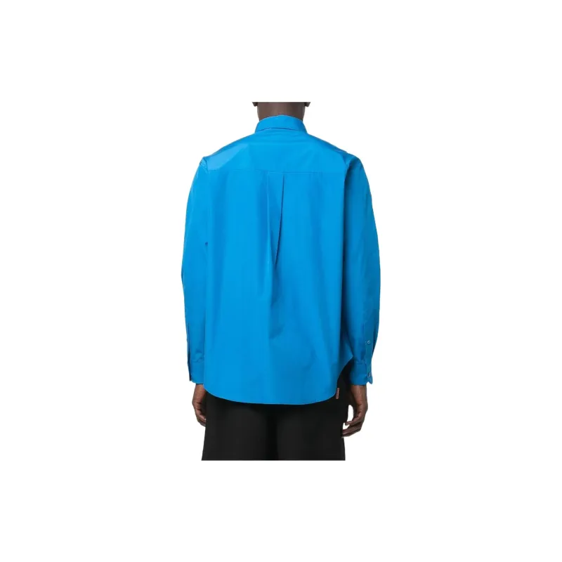 MOSCHINO Shirts Men Blue-2