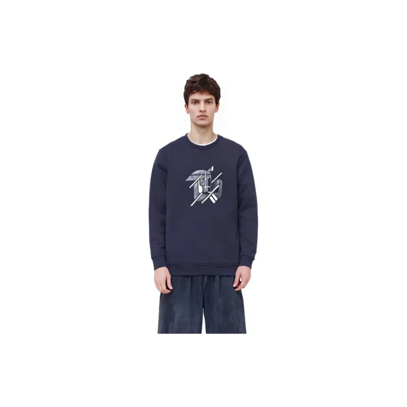 HERMES SS23 Sweatshirt Men's Marine Blue-9