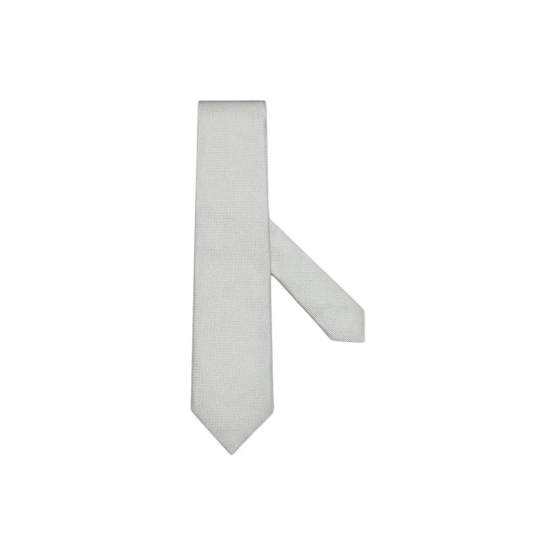 Ermenegildo Zegna Jacquard Pointed Tip Tie-0