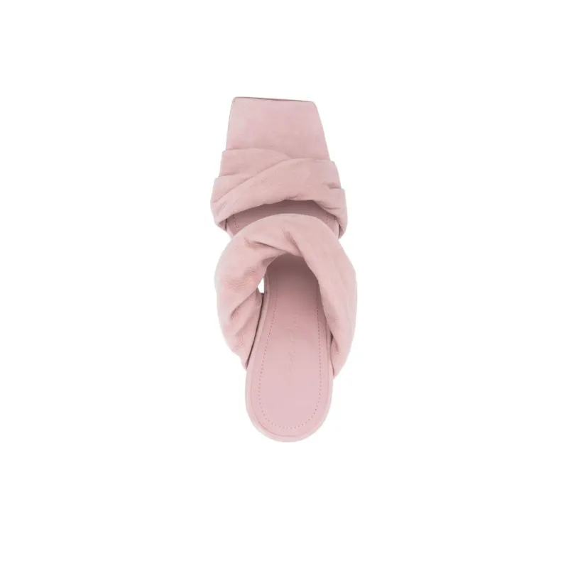 RICK OWENS Cantilever 8 110mm Nubuck Mules-4