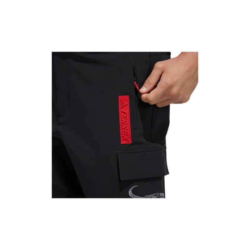 Adidas CNY Collection Knitted Sports Pants Men's Black-4