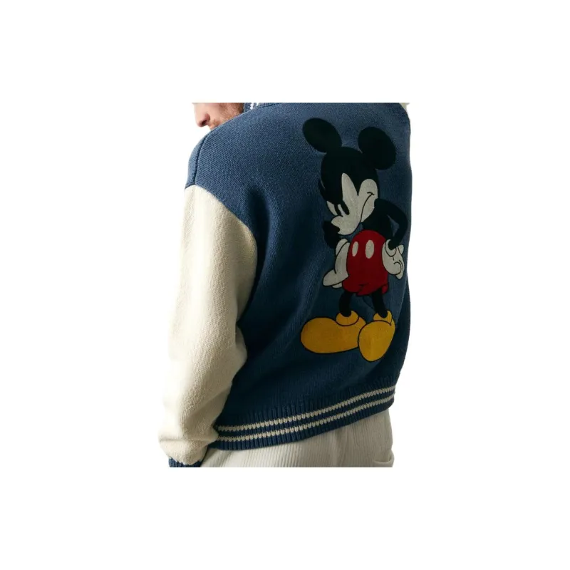 KITH For Mickey & Friends Wyona Full Zip Sweater-2
