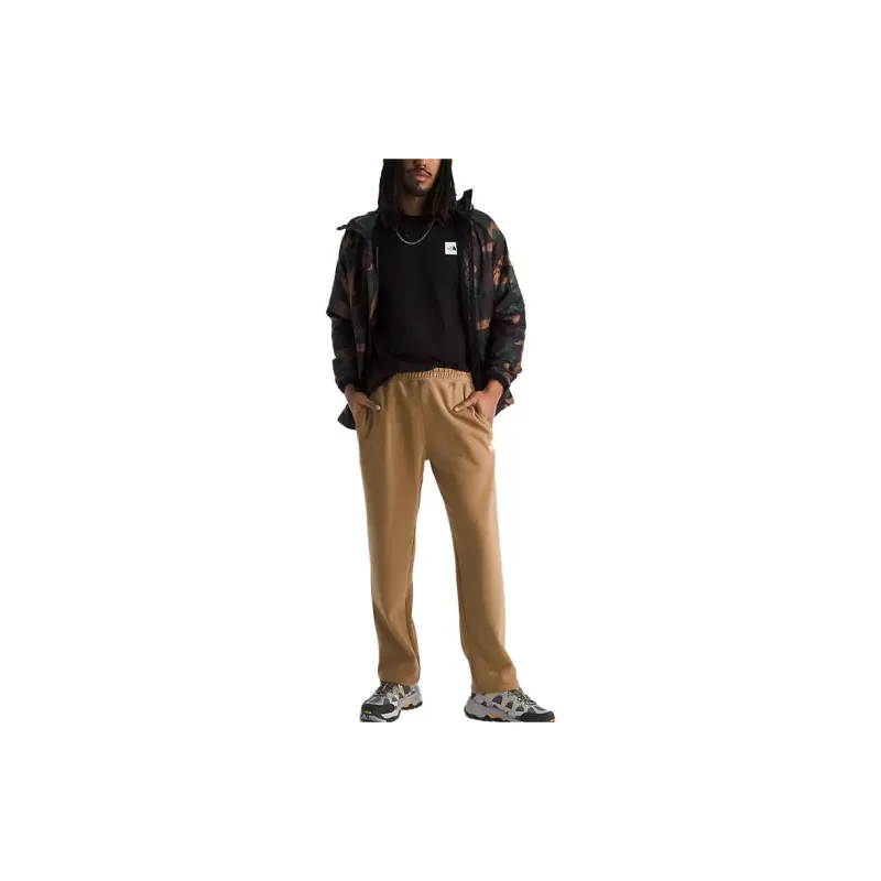 THE NORTH FACE Straight Evolution Knitted Sports Pants Men's Practical Brown-2