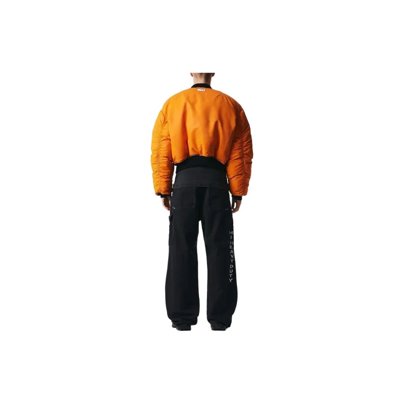 H&M H2 Collaboration Series Cargo Pants Men Black-2