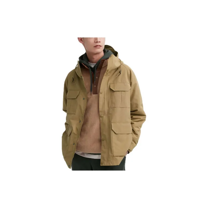 UNIQLO Jacket Unisex Mountain Rock Brown-2