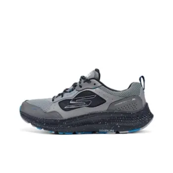 Skechers MEN'S GO Breathable And Wear resistant Low Top Running Shoes Men's Gray