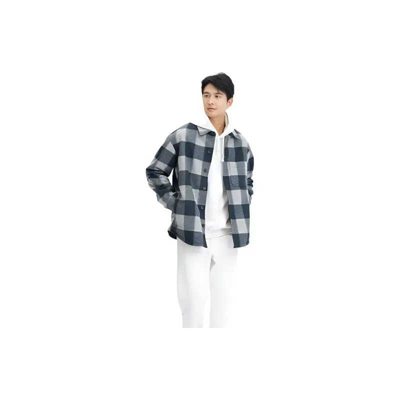 UNIQLO Jackets Coats Unisex Dark Blue-3