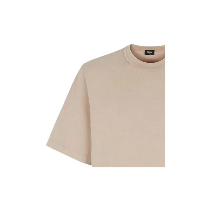 FENDI Skater Style Jersey T Shirt-4