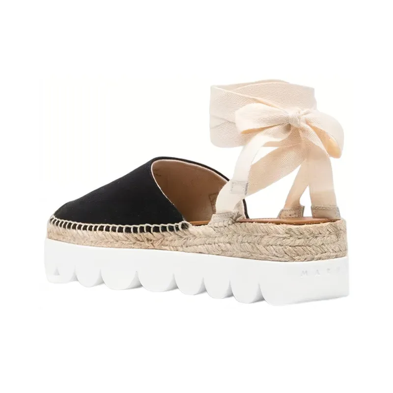 MARNI Petal Canvas Espadrilles-2