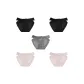 5 Pack (Black+Black+Gray+Pink+Pink)