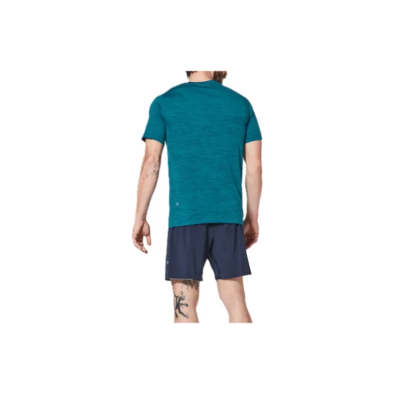 Lululemon Metal Vent Tech Surge T-Shirt Men's Blue Black-4