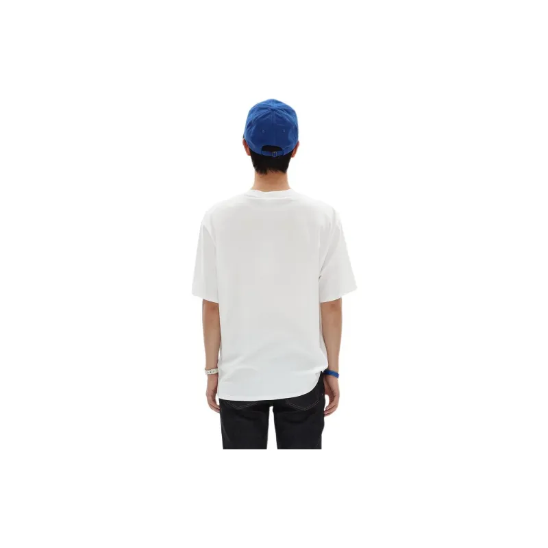 GUESS T Shirt Unisex Optical White-1