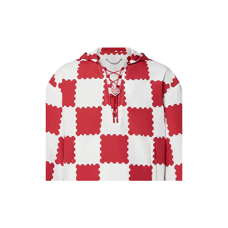 LOUIS VUITTON Jacket Men's Red White-5