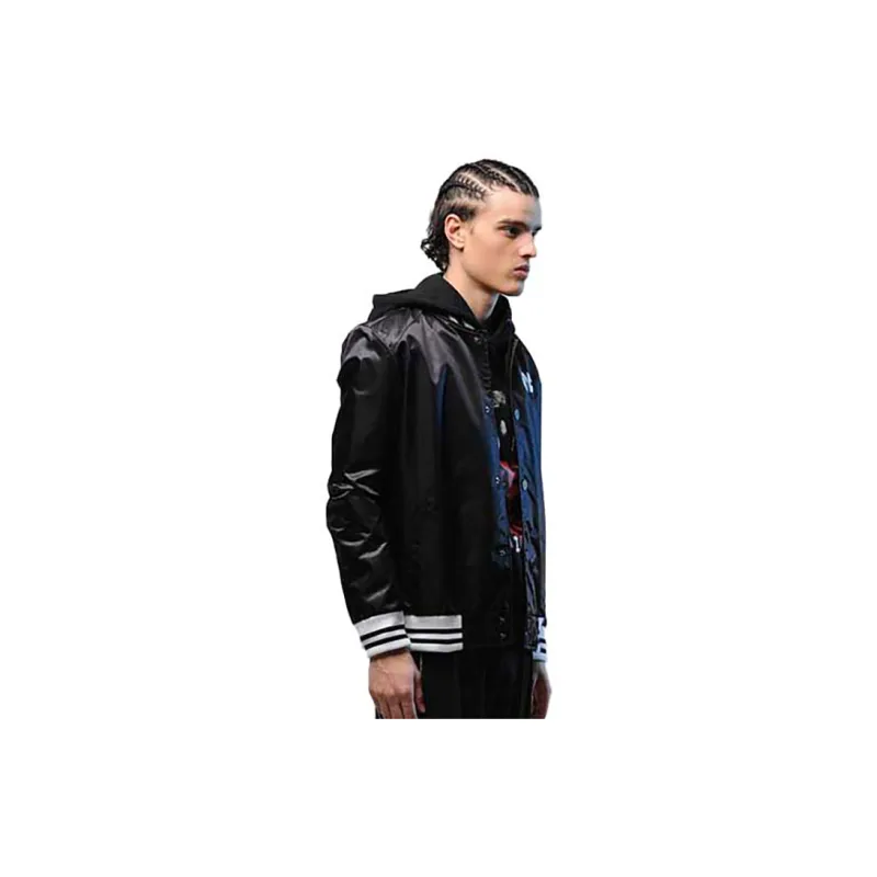 Zoo York Baseball Jerseys Unisex Black-3