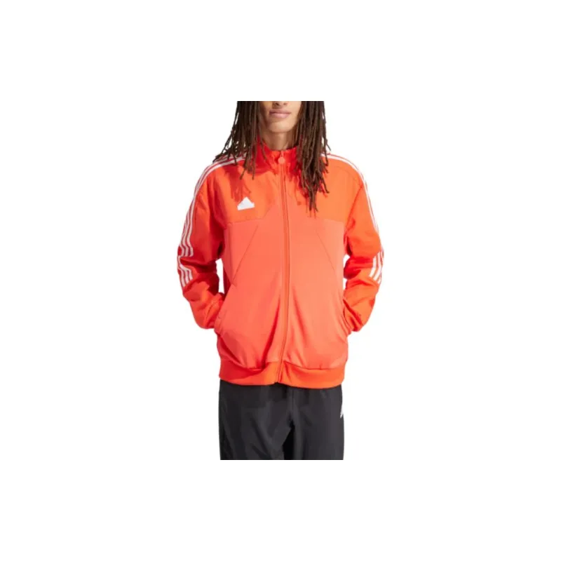 Adidas Material Mix Track Jacket Jackets Coats Men's Orange-1